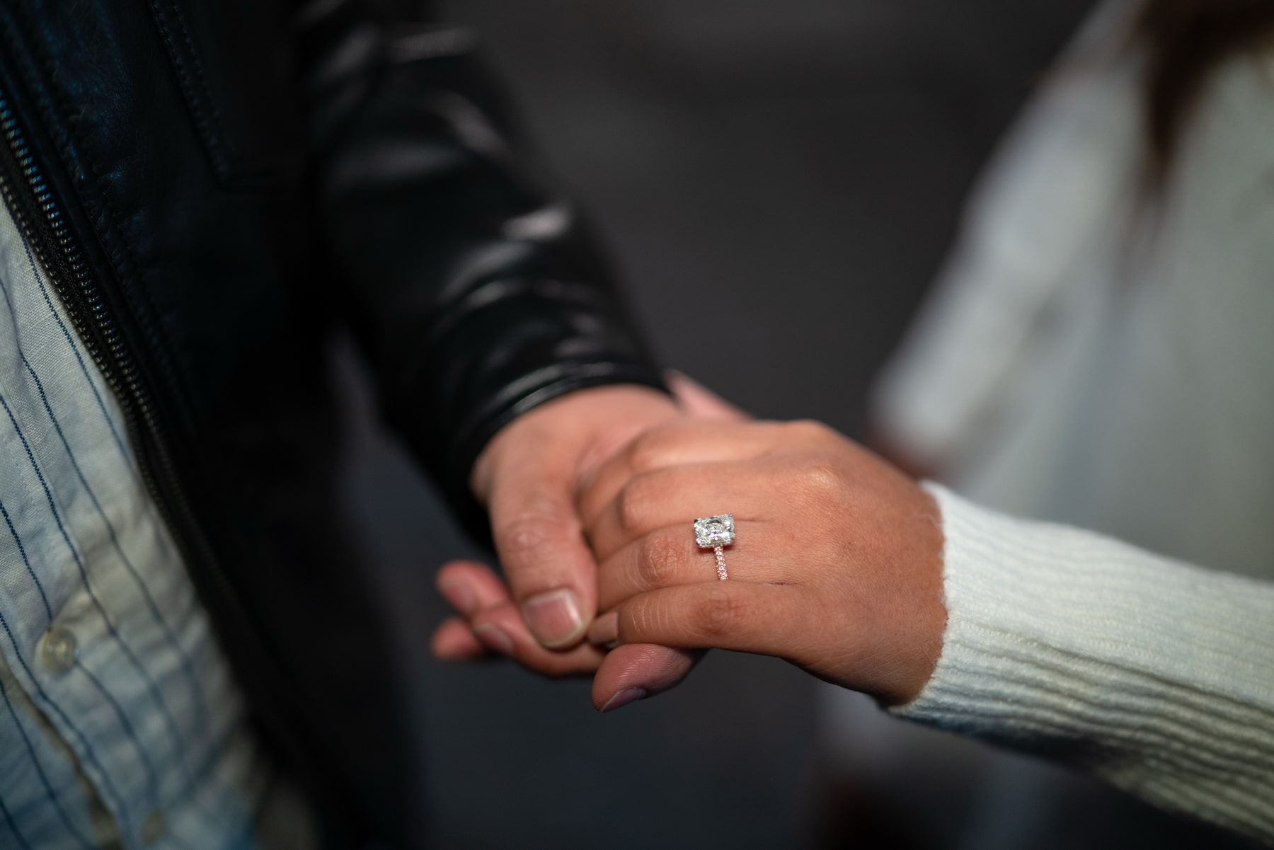 Surprise marriage proposal in Central Park