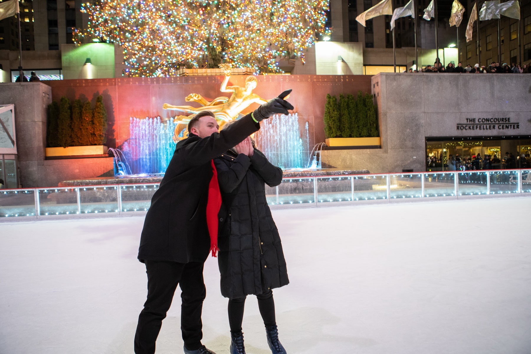 Rockefeller Center Ice Skating Rink Proposal