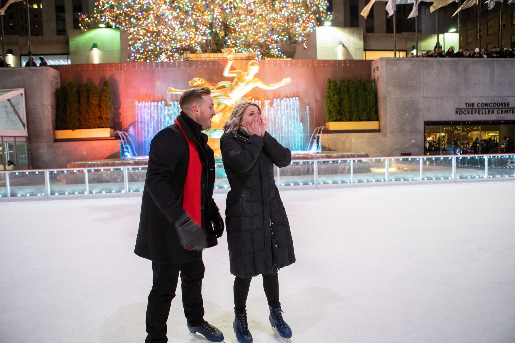 Rockefeller Center Ice Skating Rink Proposal