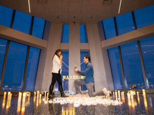 Above the clouds marriage proposal