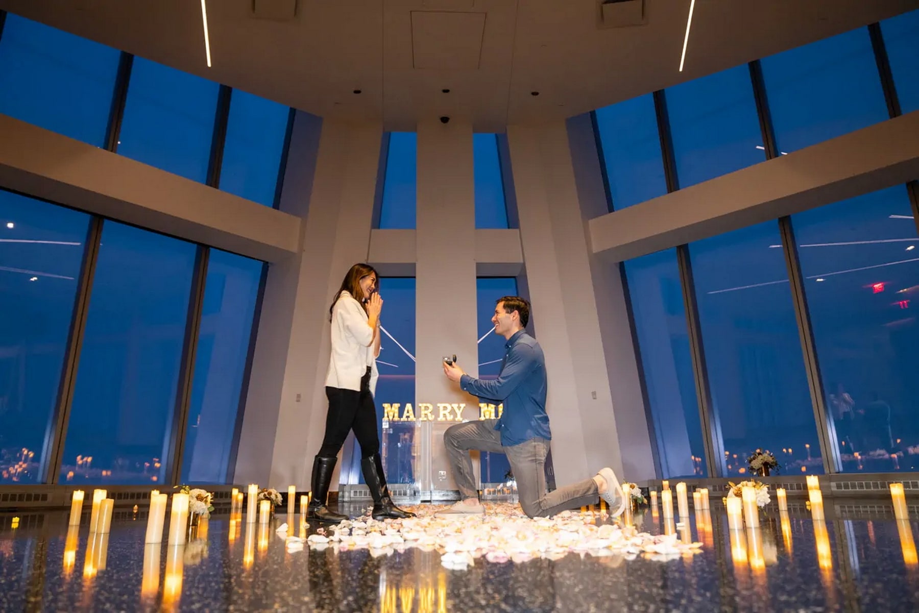 Above the clouds marriage proposal