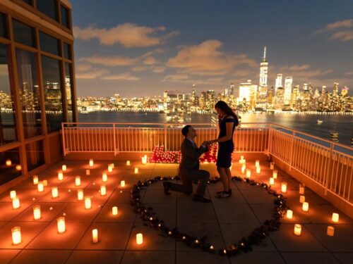 Perfect Valentine's Day proposal starts with the heart