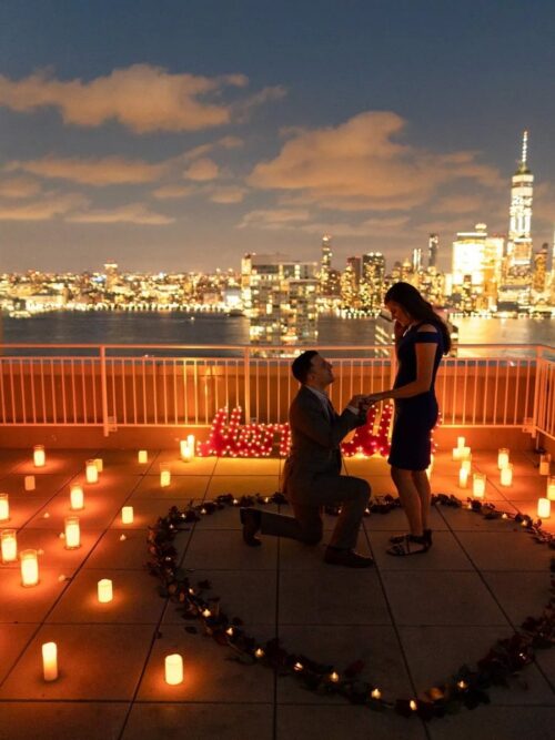 Perfect Valentine's Day proposal starts with the heart