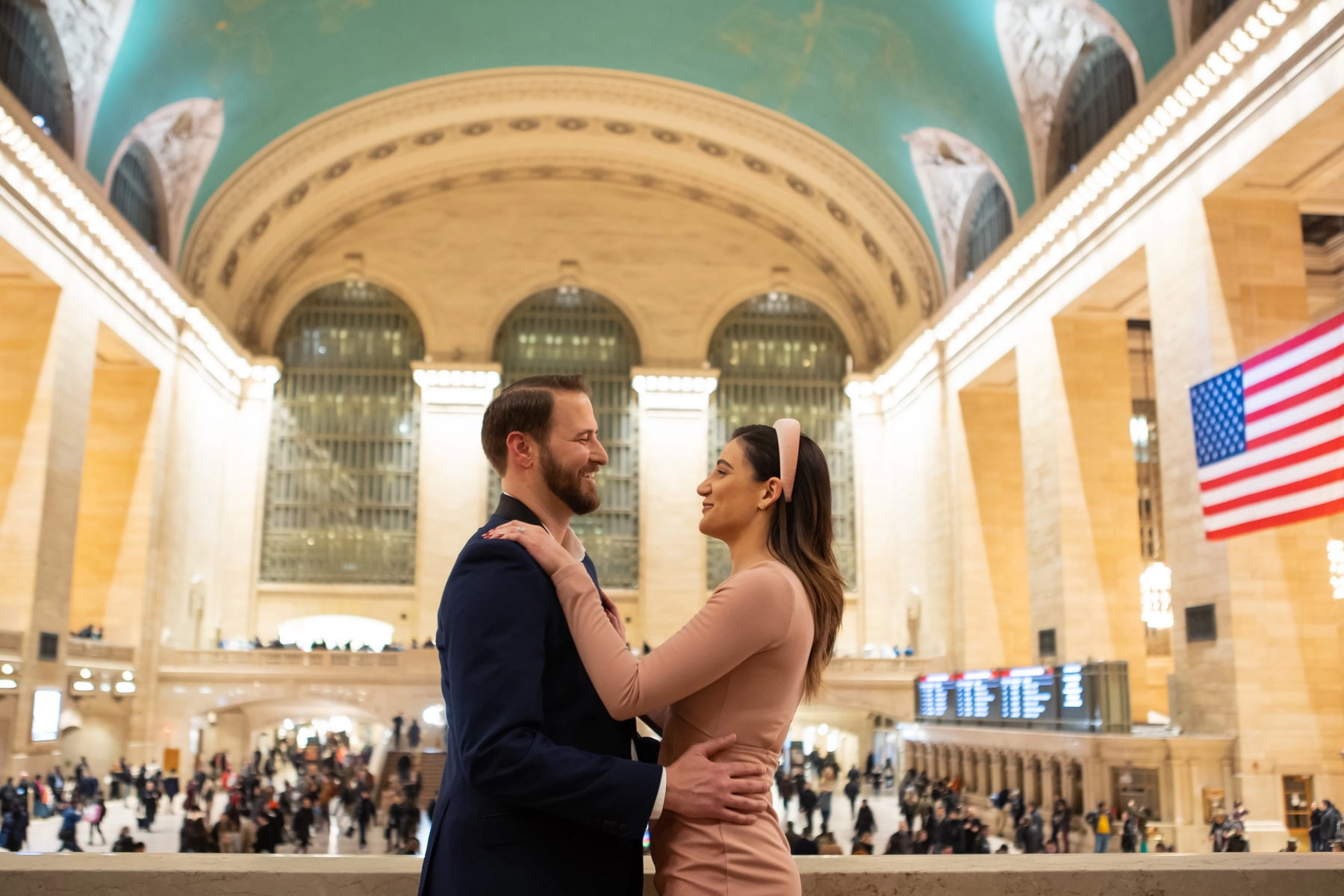 Grand Central Terminal Whispering Gallery Marriage Proposal