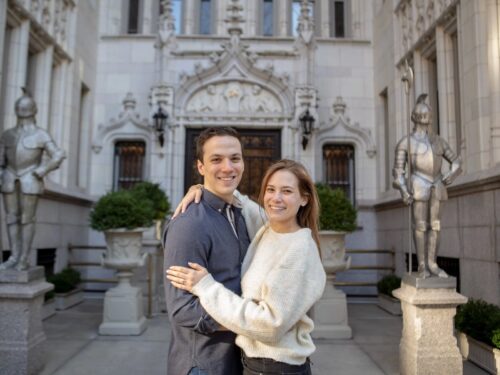 Gramercy Park surprise proposal