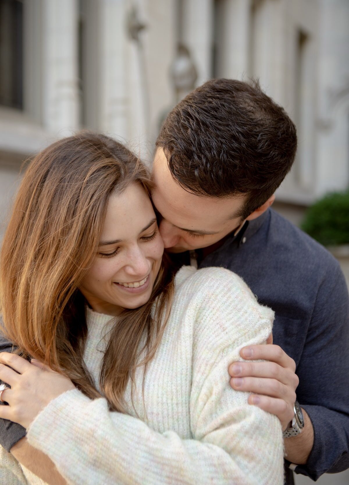 Gramercy Park surprise proposal