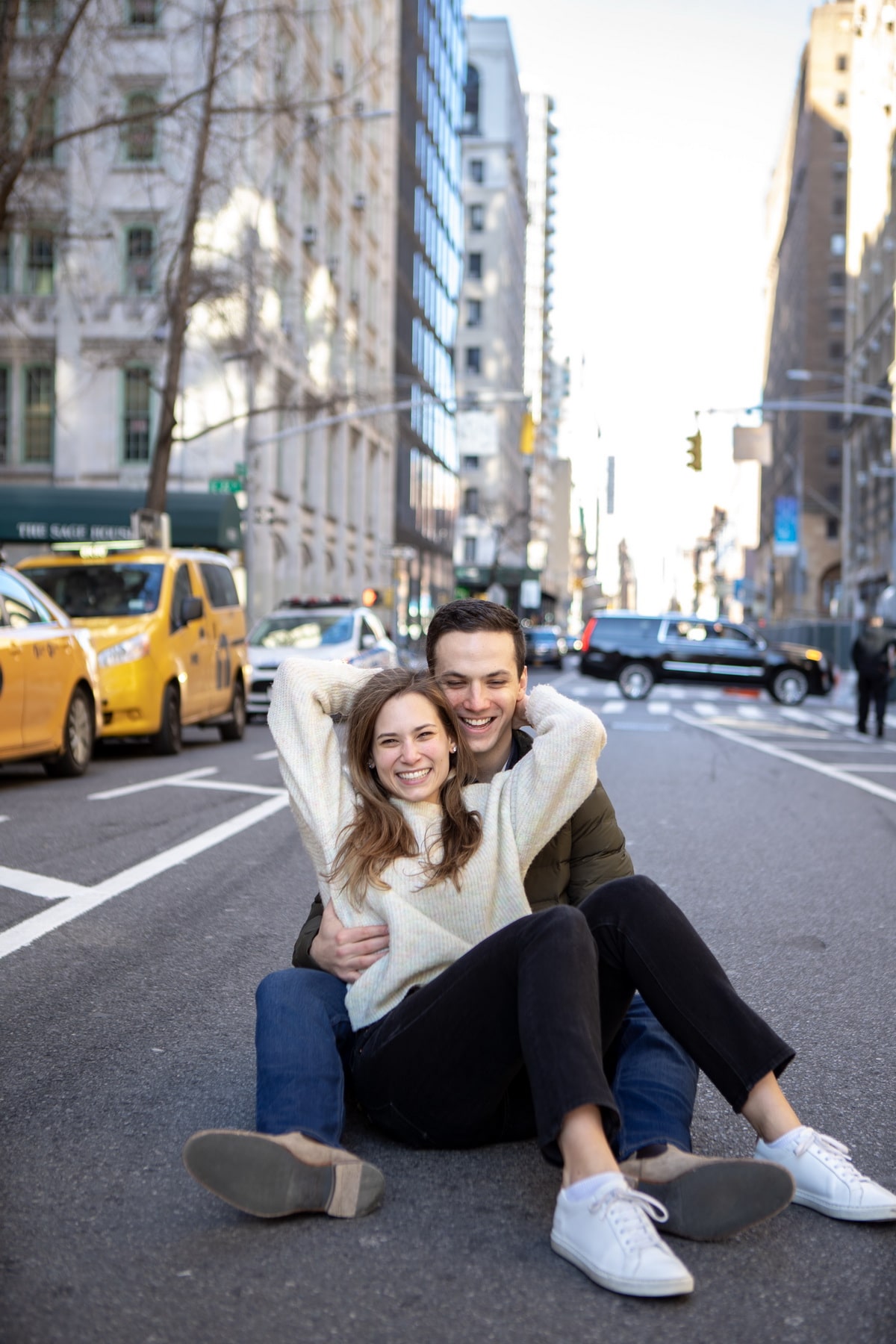 Gramercy Park surprise proposal