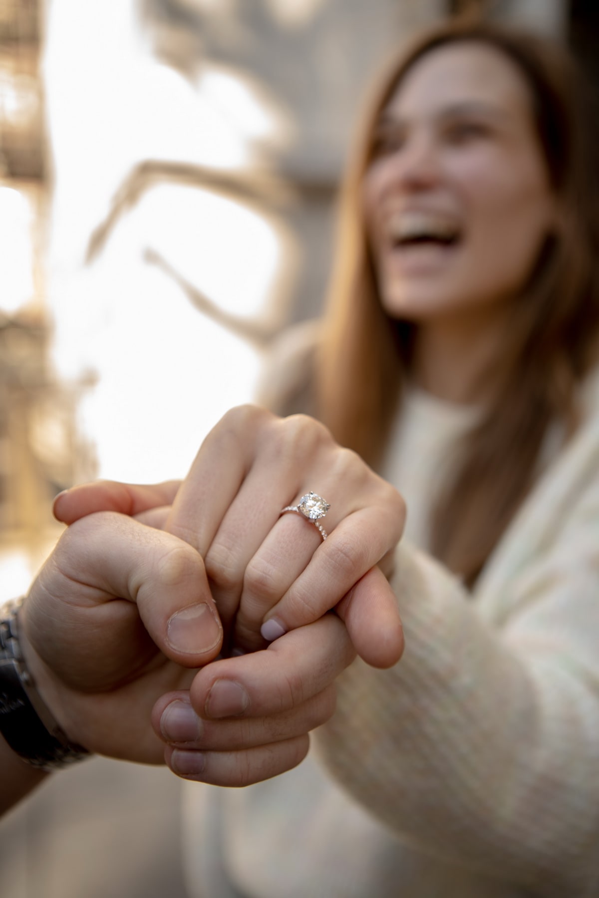 Gramercy Park surprise proposal