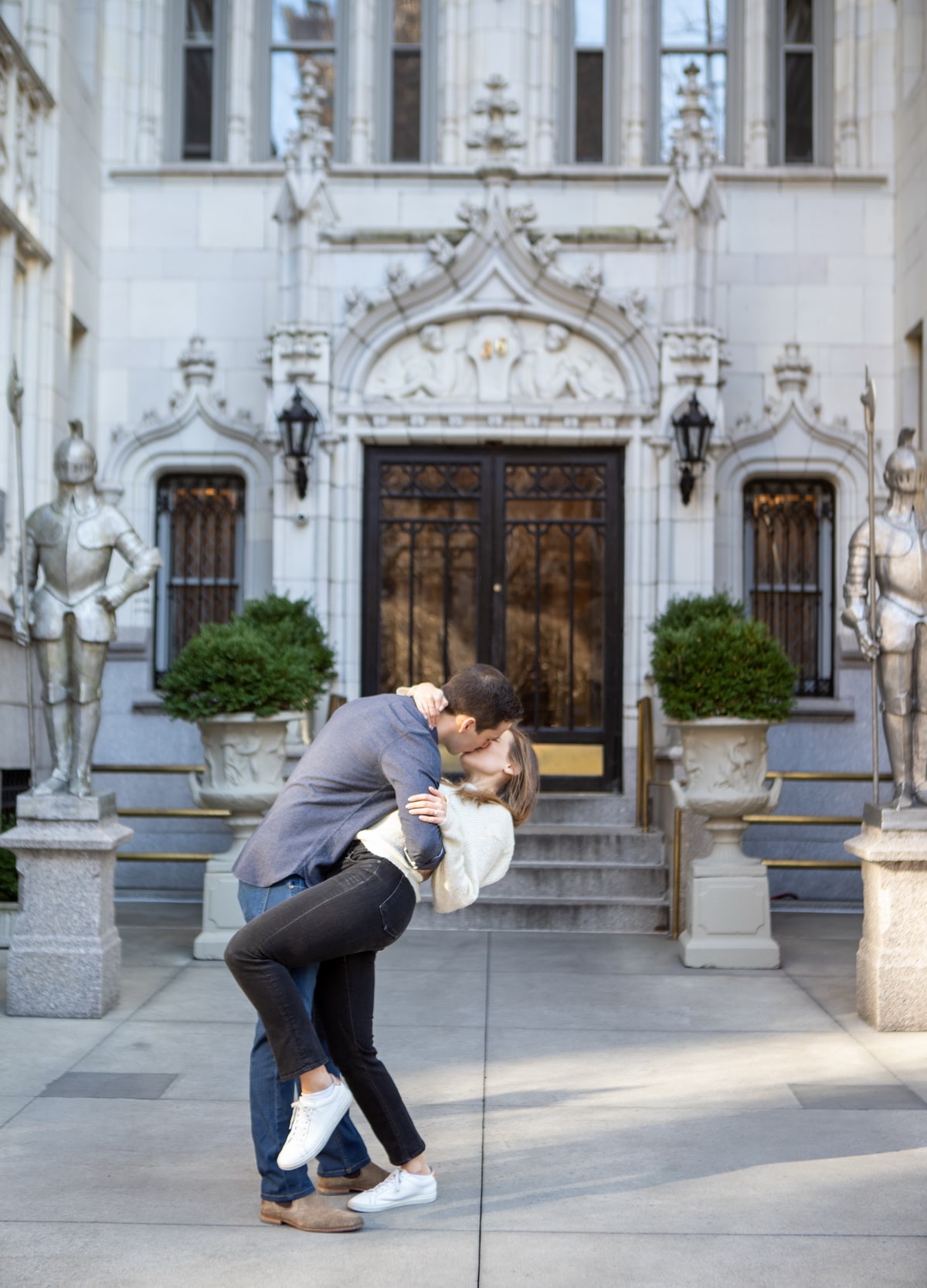 Gramercy Park surprise proposal