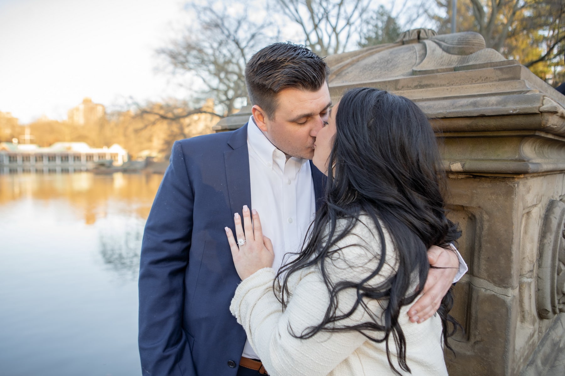 Stories from our clients: Haley and Bradly engagement in Central Park