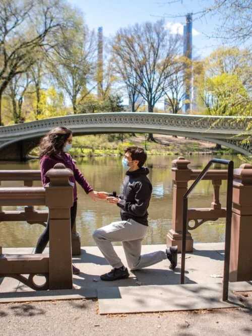 The new "normal" marriage proposal ideas in New York