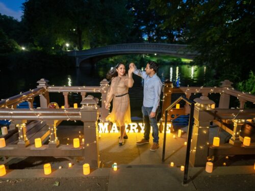 Beauty and the Beast theme marriage proposal