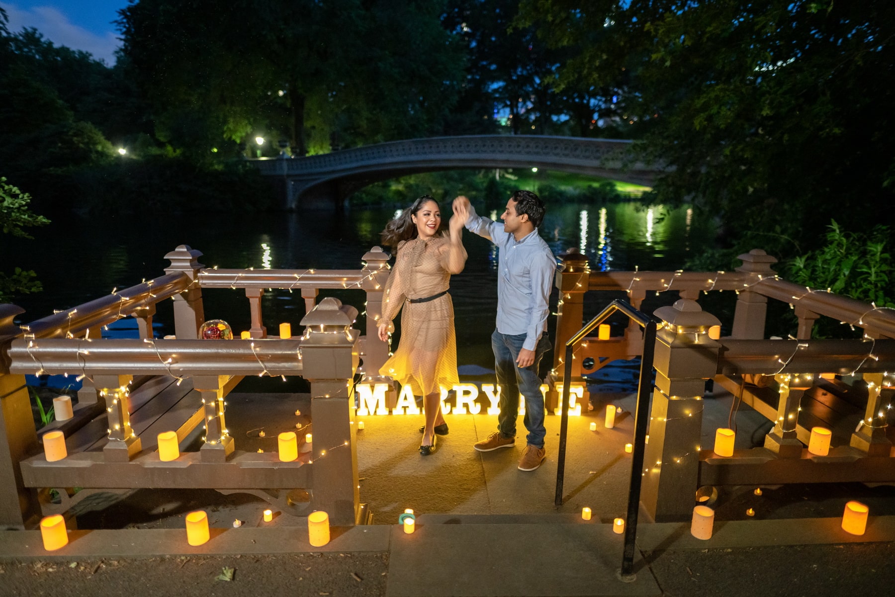 Beauty and the Beast theme marriage proposal