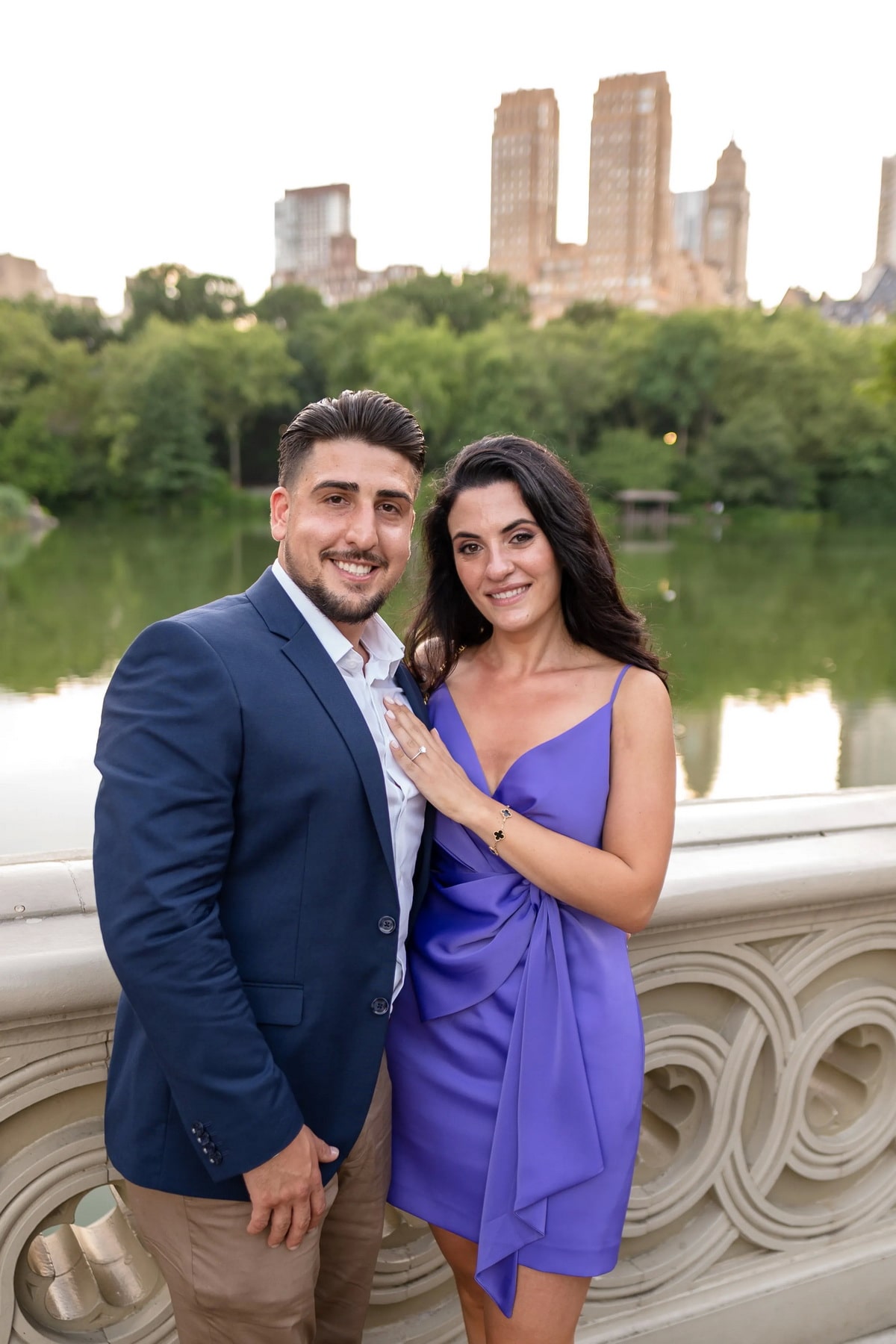 Surprise Bow Bridge marriage proposal