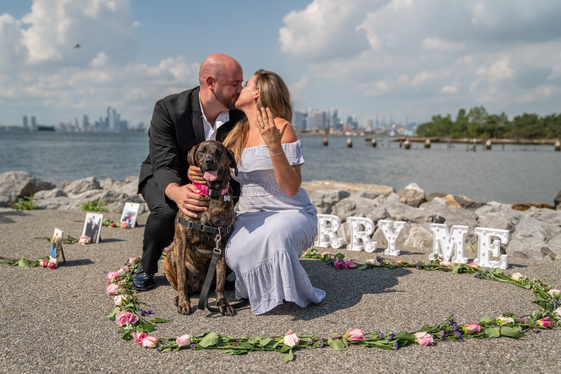 Hidden park in Brooklyn: Jay and Michelle love story