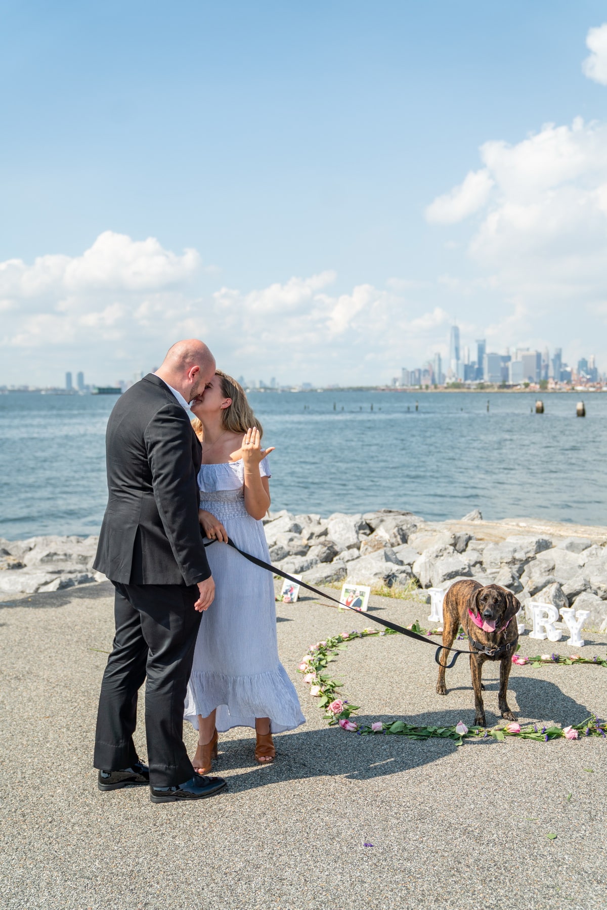 Hidden park in Brooklyn: Jay and Michelle love story