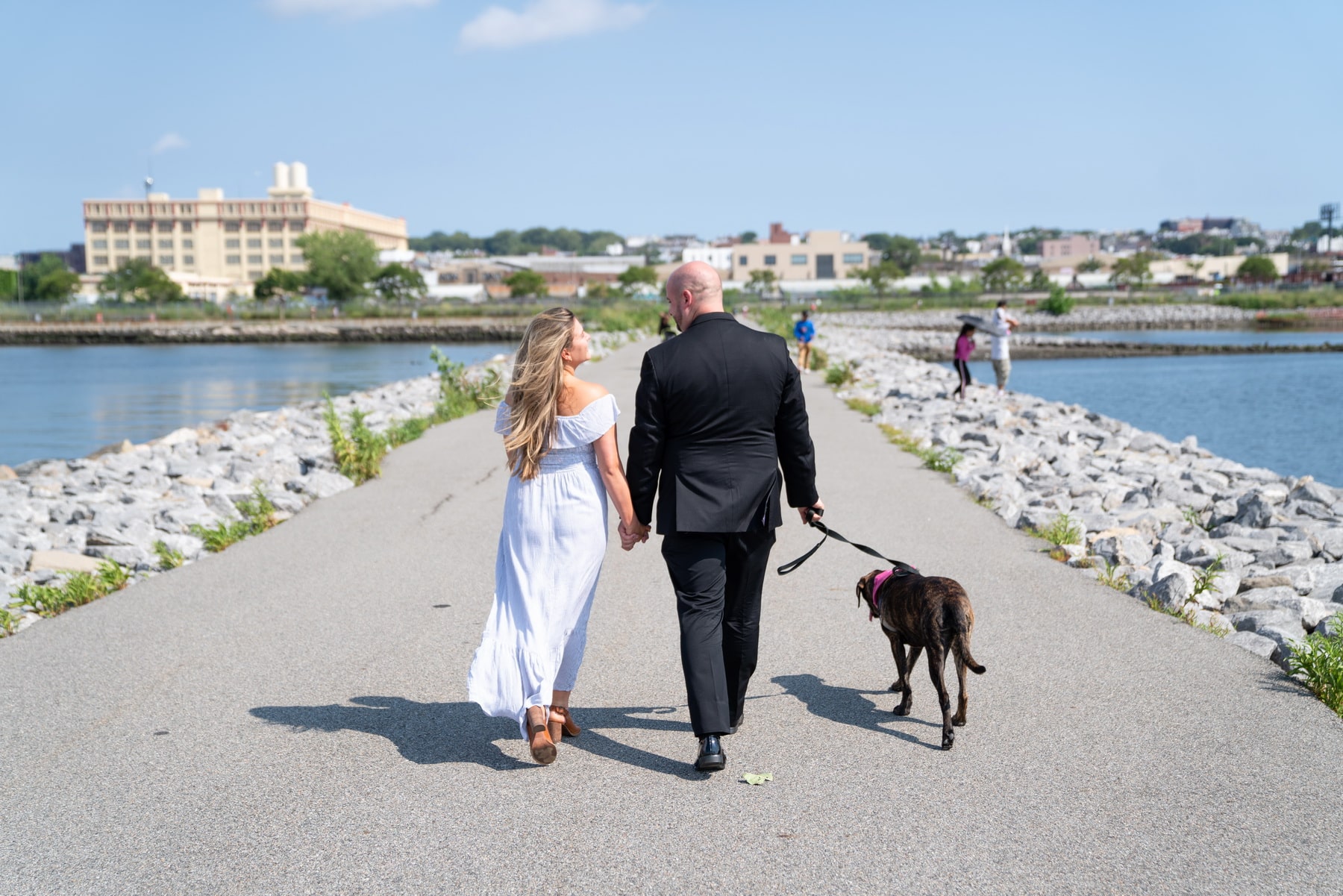 Hidden park in Brooklyn: Jay and Michelle love story