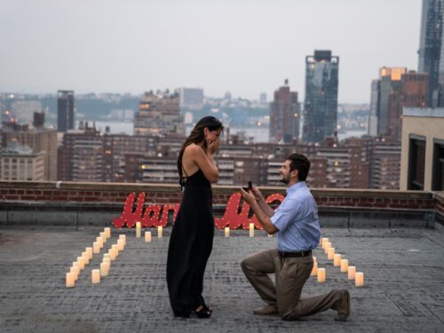 Best rooftop for a sunset proposal