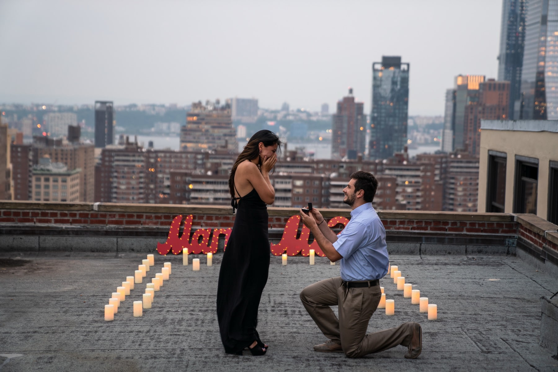 Best rooftop for a sunset proposal