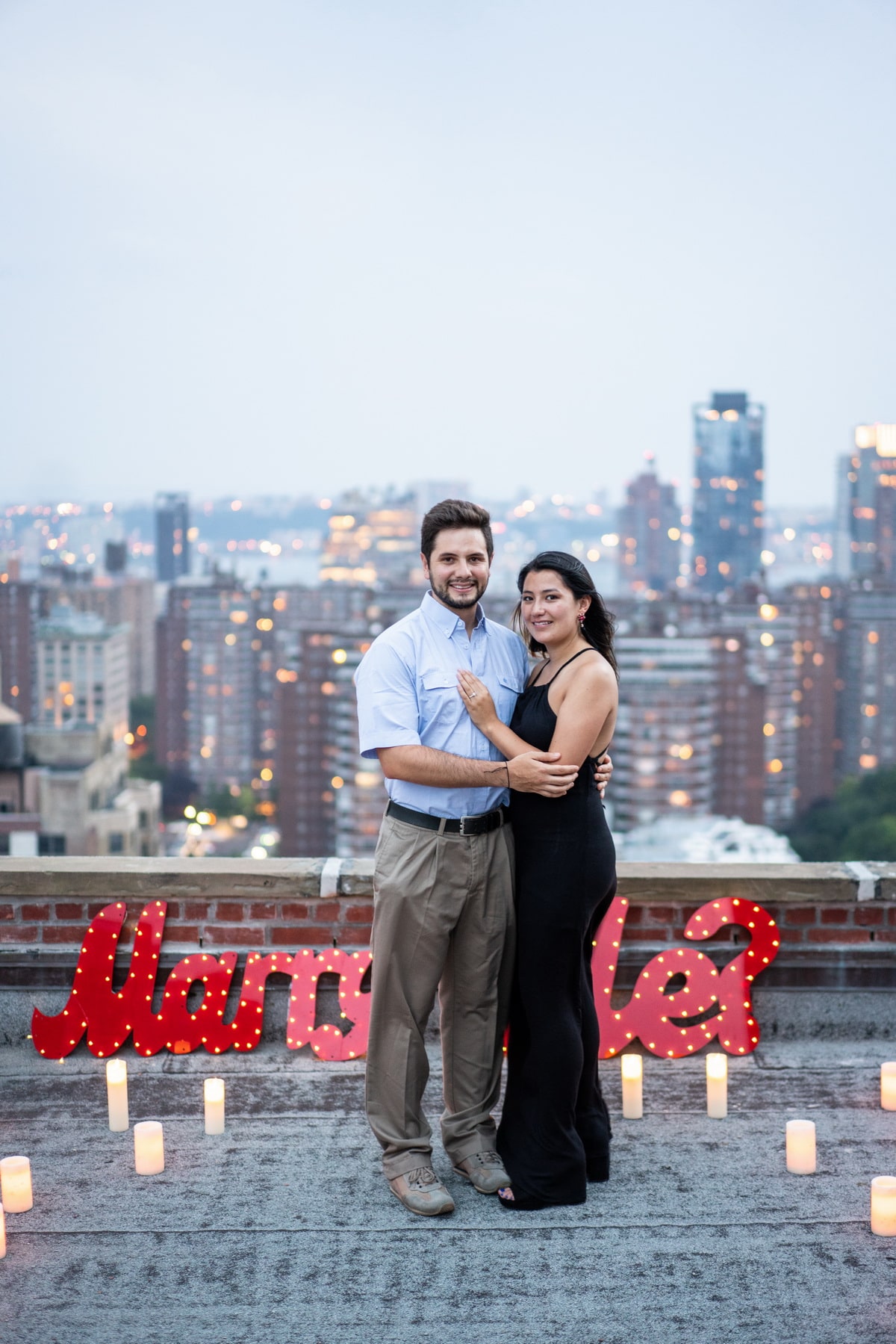 Best rooftop for a sunset proposal