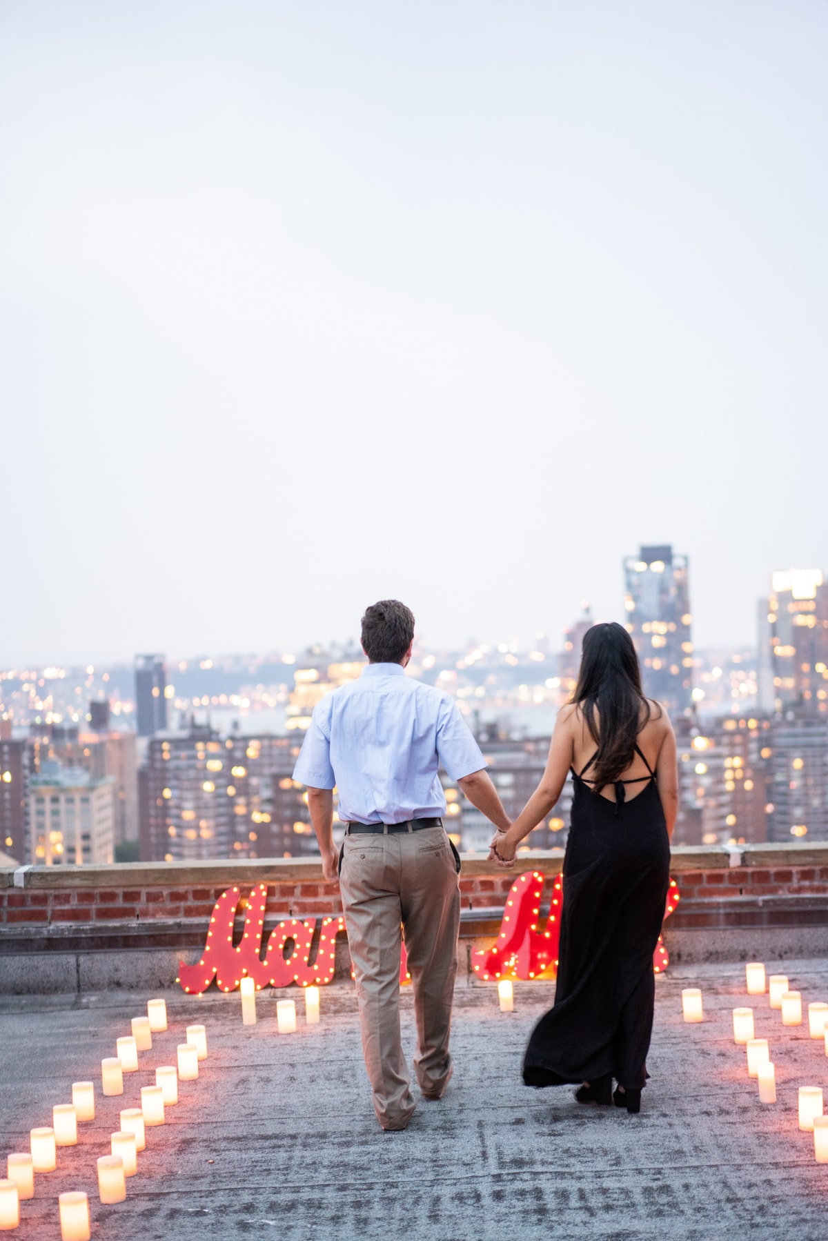 Best rooftop for a sunset proposal