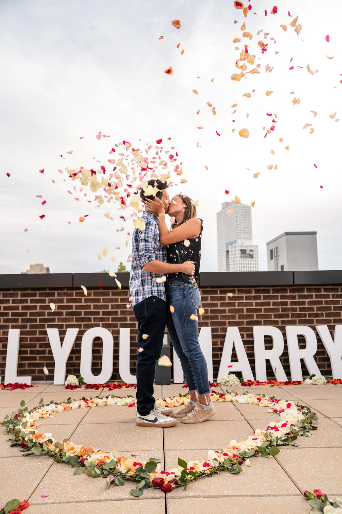 How to propose on your own rooftop?