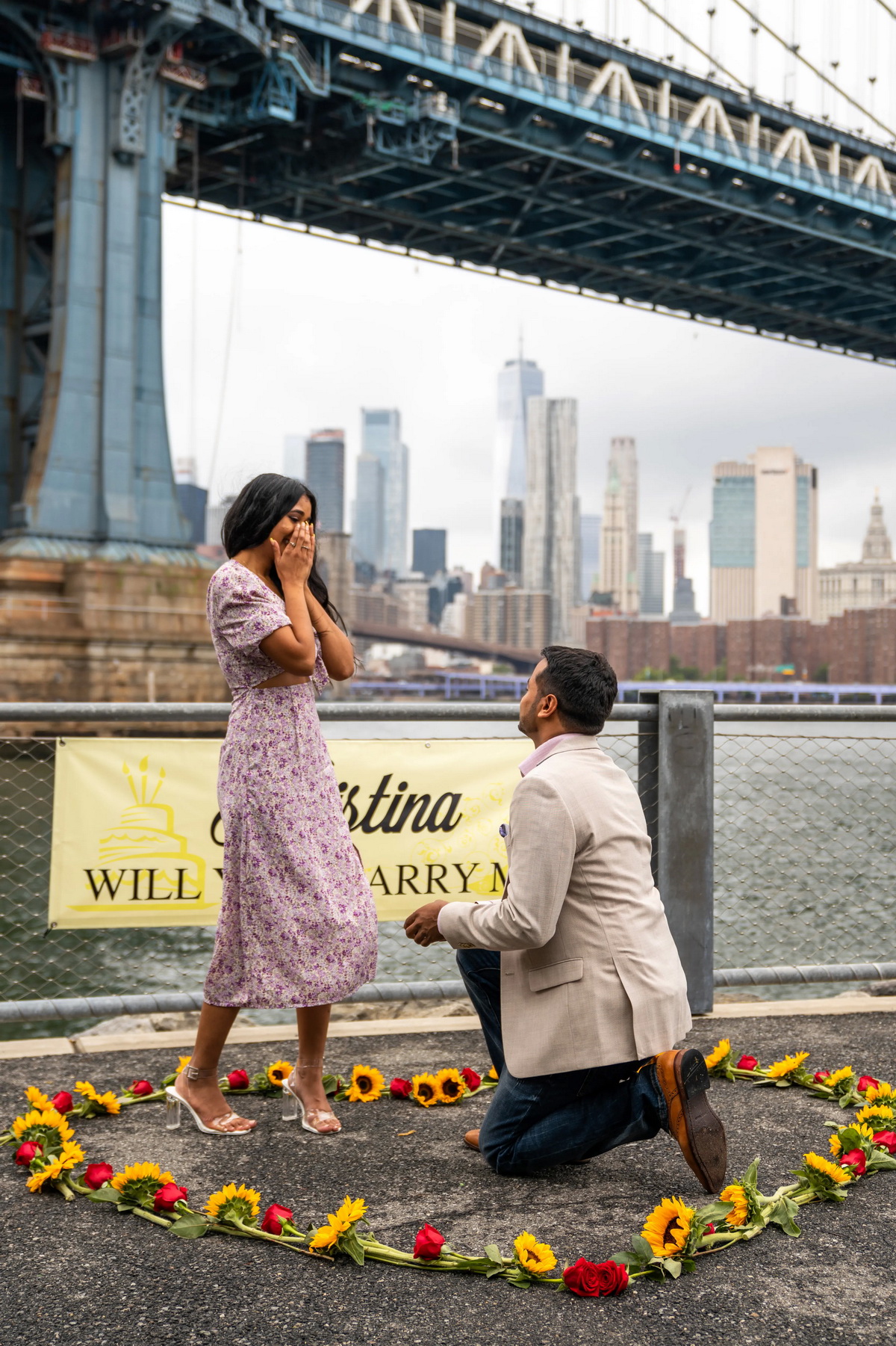 Where to propose in Dumbo, Brooklyn?