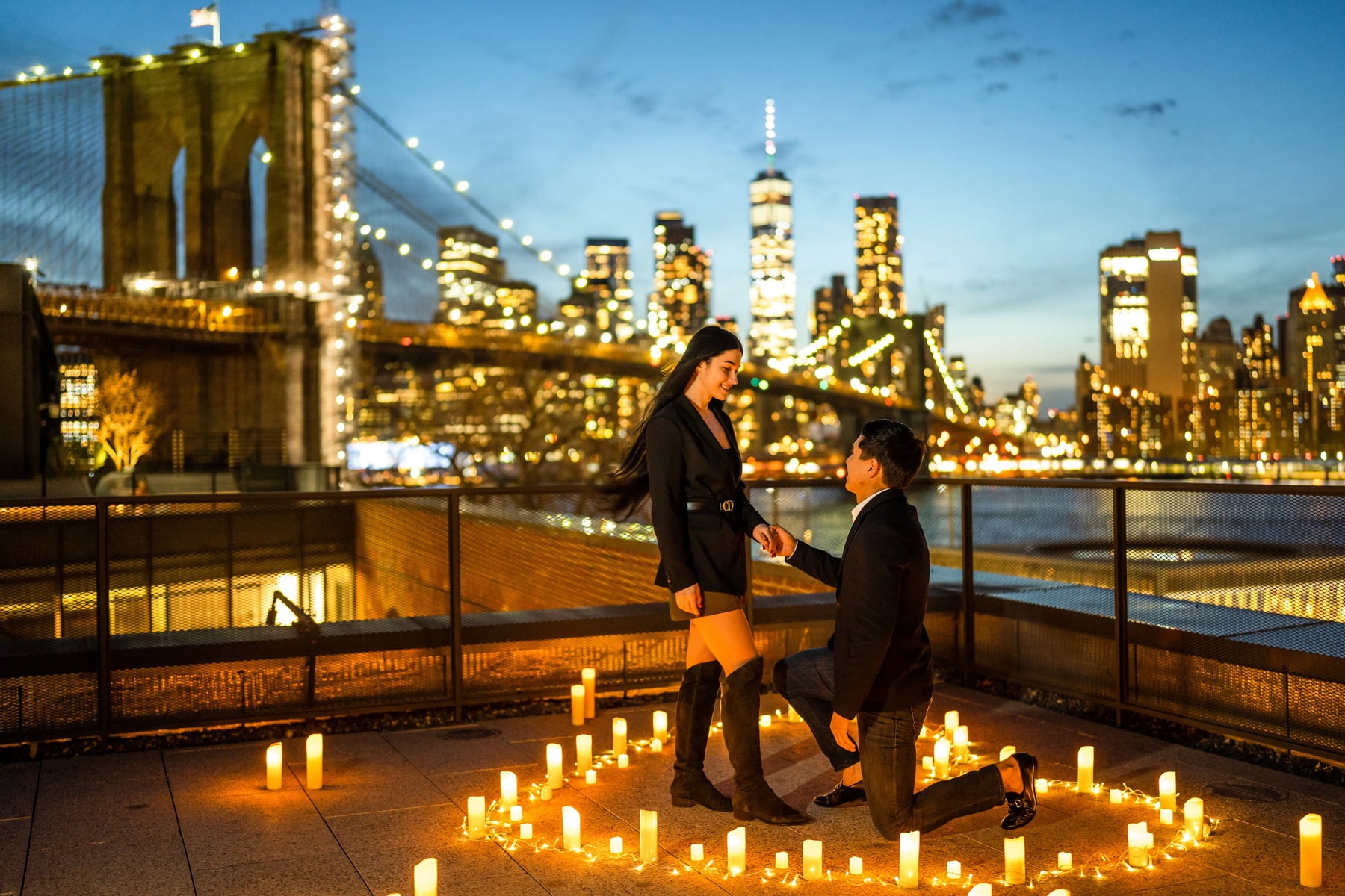 From Chicago to New York with love and an engagement ring