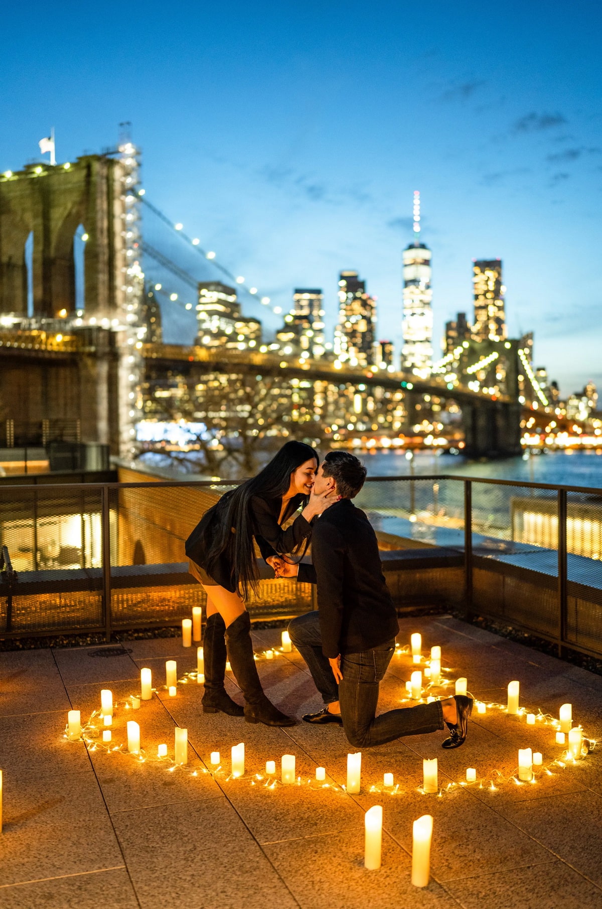 From Chicago to New York with love and an engagement ring