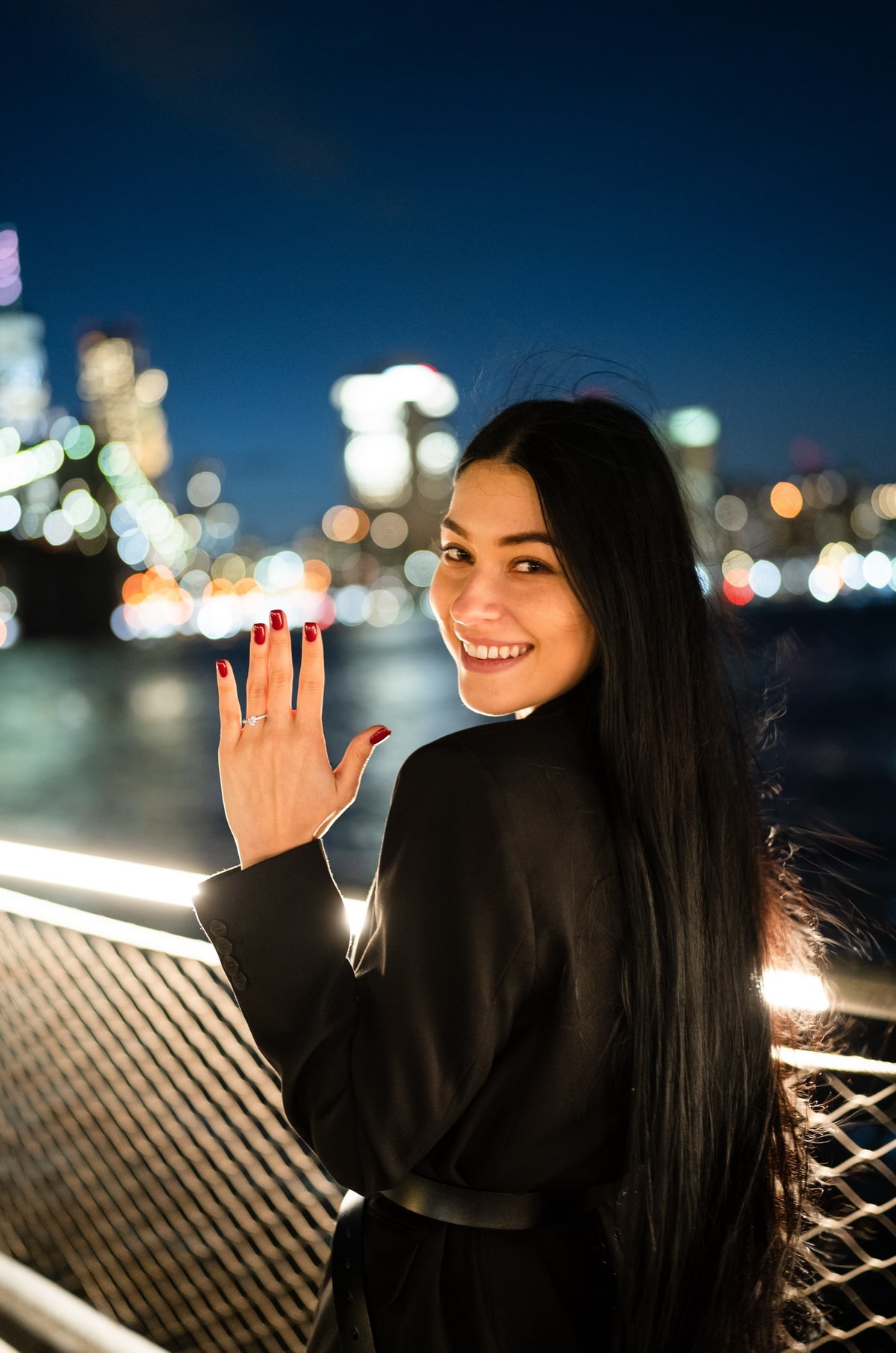 From Chicago to New York with love and an engagement ring