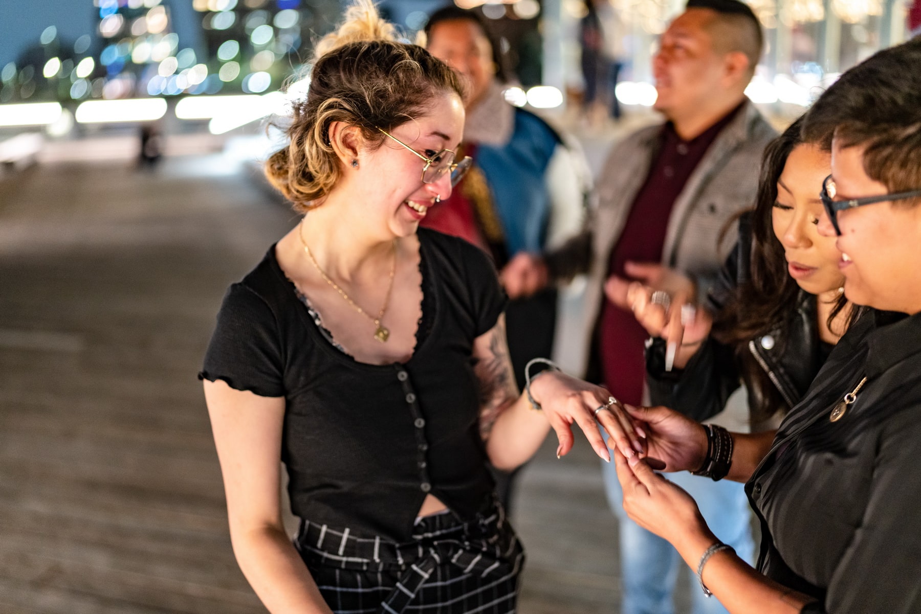 LGBT marriage proposal in Dumbo, Brooklyn