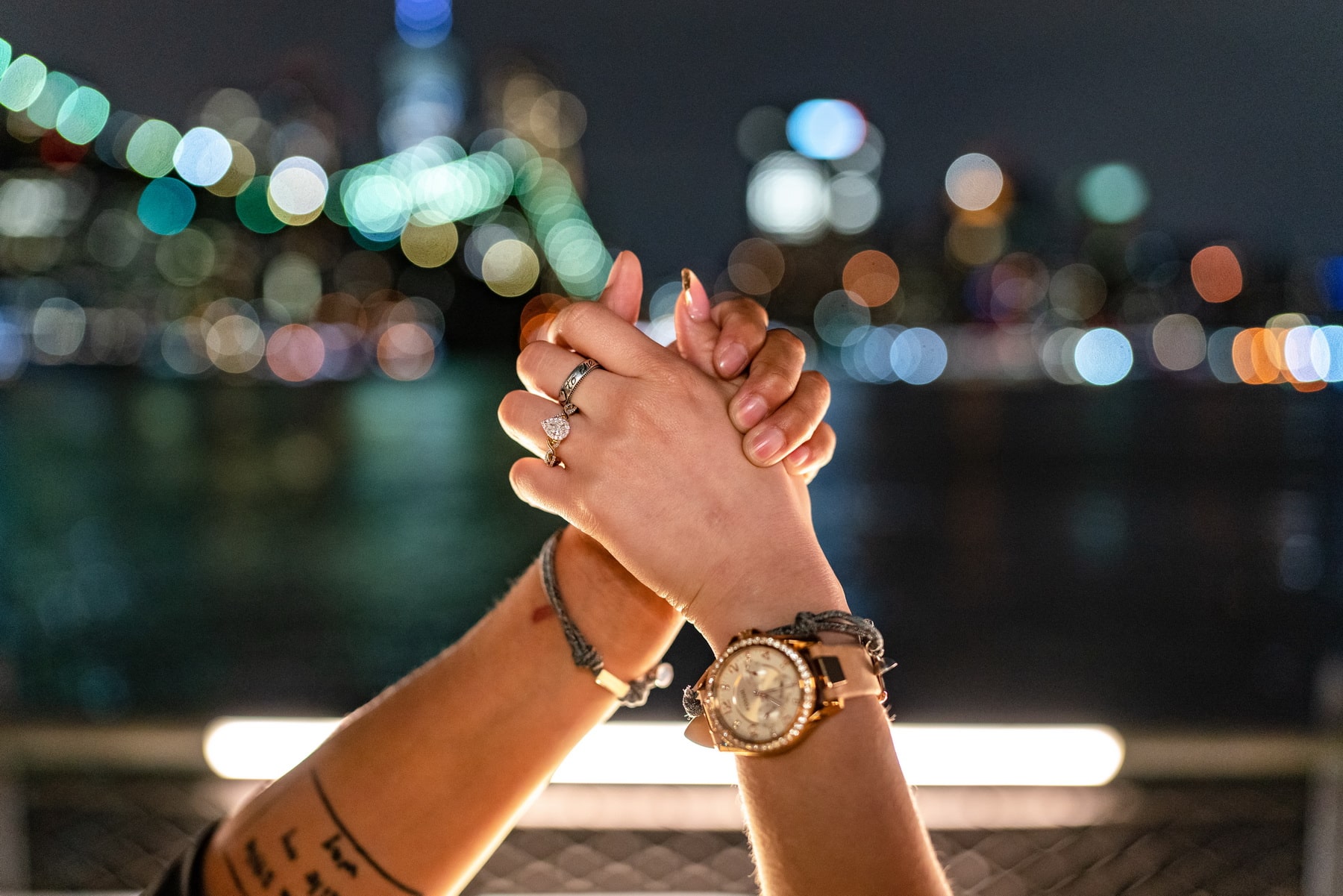 LGBT marriage proposal in Dumbo, Brooklyn