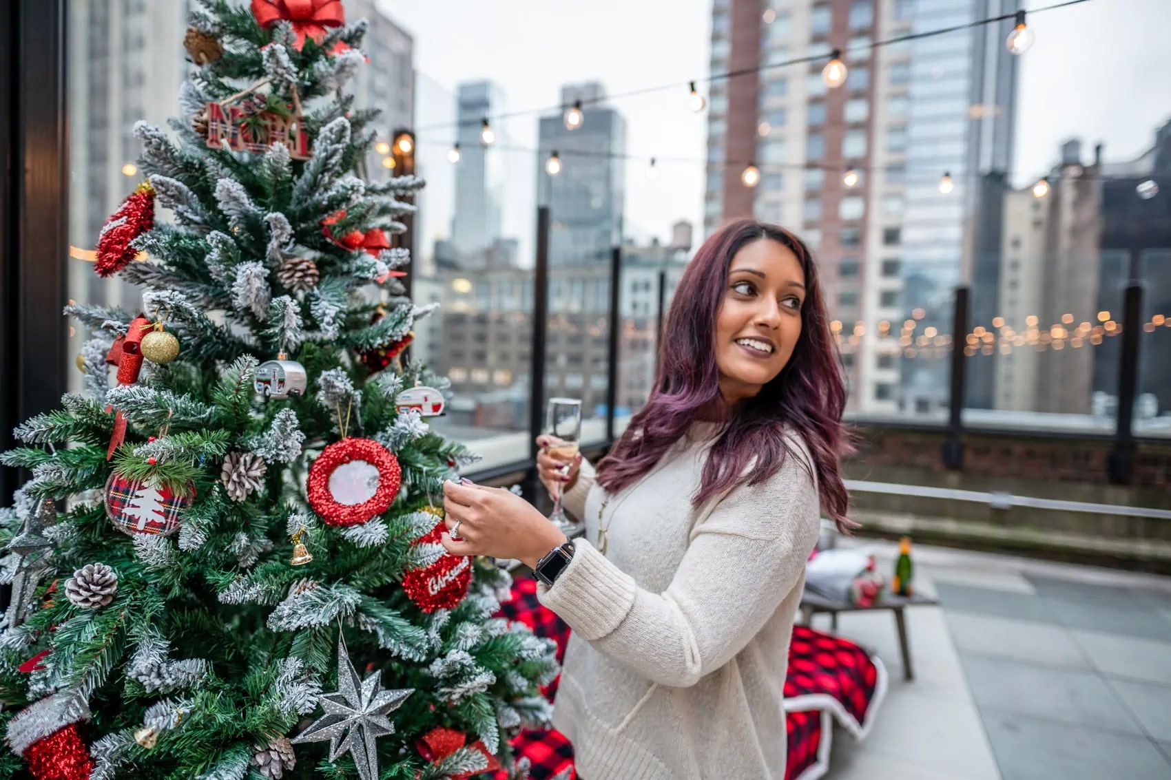 Christmas Proposal in New York