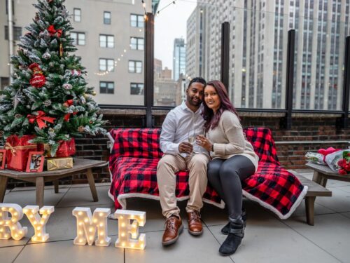 Package review: Private rooftop and Christmas tree proposal