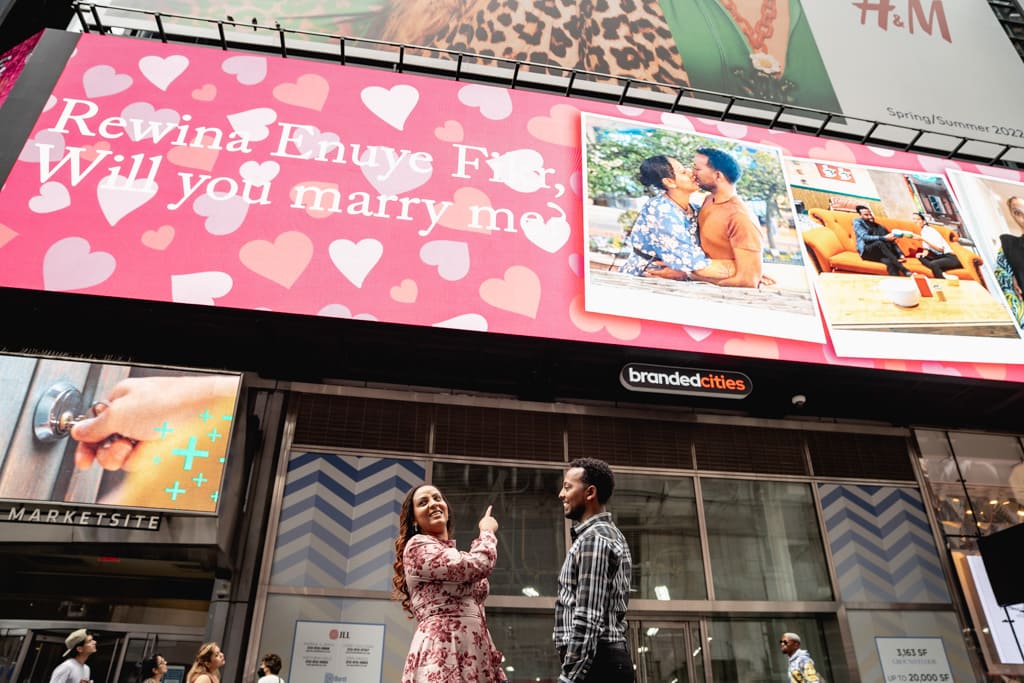 Times Square Billboard proposal