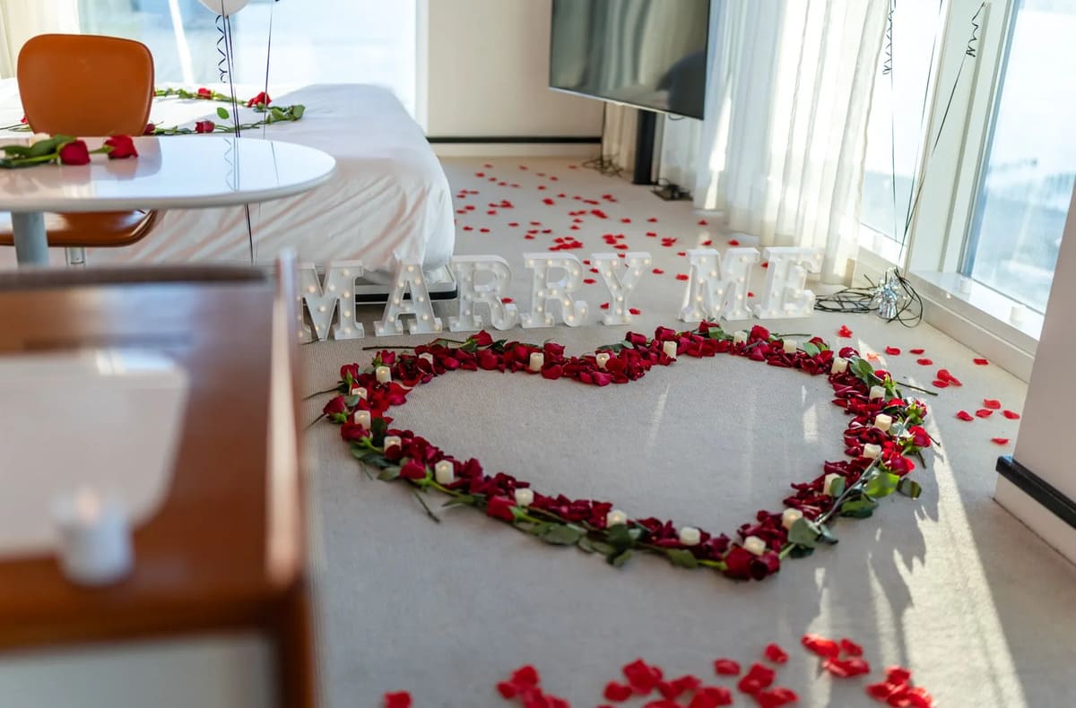 Best hotels in New York for a hotel room makeover proposal | Proposal